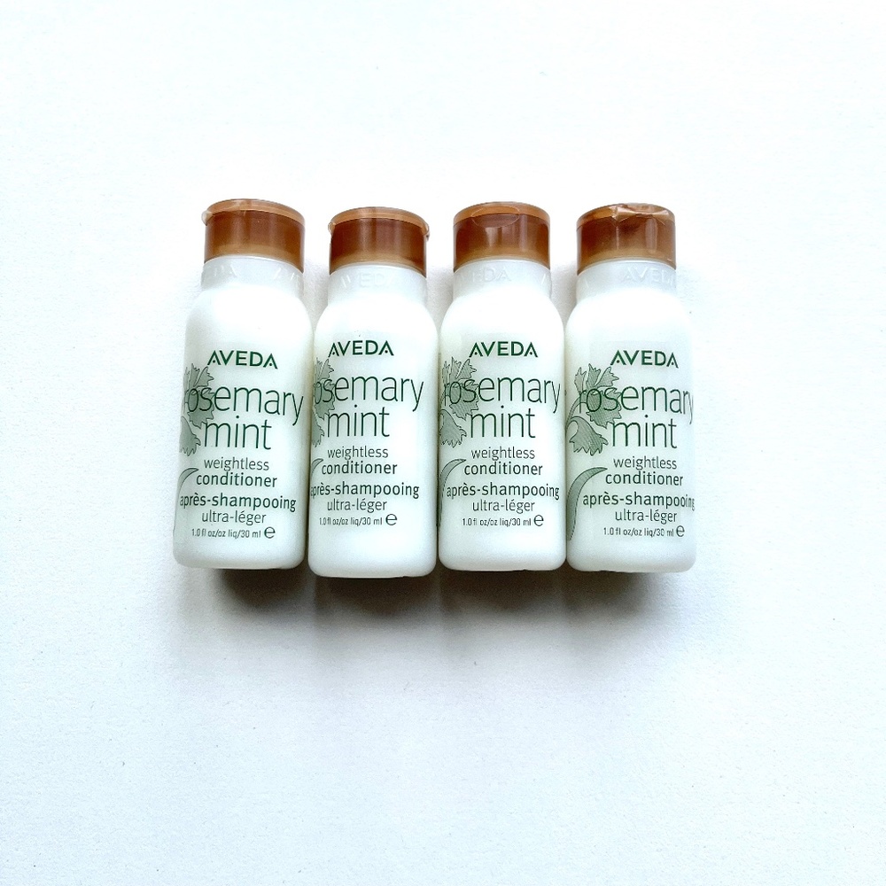 Aveda Rosemary Mint Conditioner Mini Travel Size Set of 4